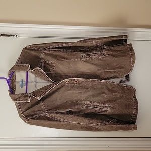 CLEARANCE Azzure Outerwear Vintage 90s Style Corduroy Jacket Size L